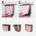 Pattumiera da cucina pieghevole e sospesa, 24x6x21cm, 23x6x29cm