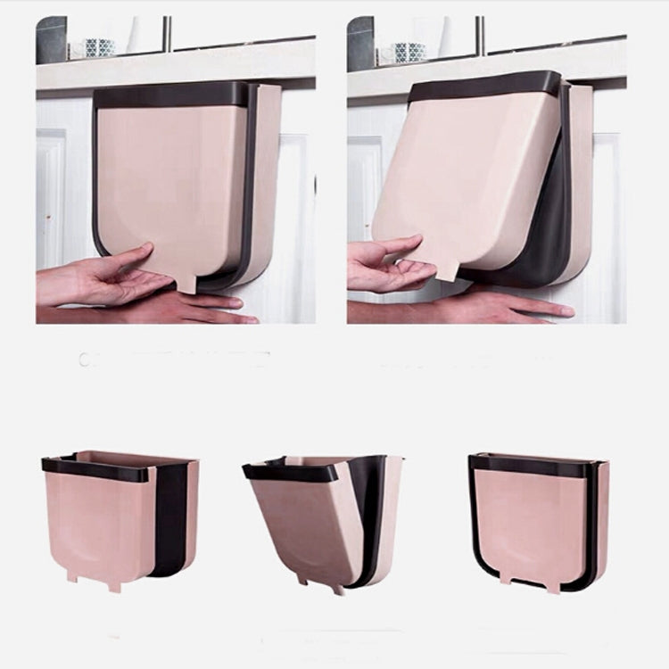 Pattumiera da cucina pieghevole e sospesa, 24x6x21cm, 23x6x29cm
