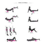 Palla da yoga per massaggio fitness elastico in silicone