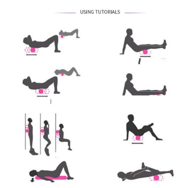 Palla da yoga per massaggio fitness elastico in silicone