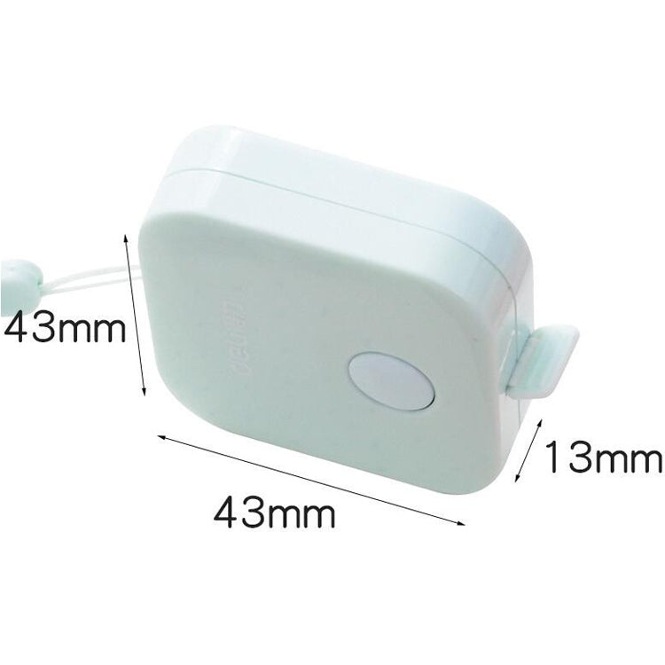2 nastri di misurazione in pelle portatili carini da 1,5 m, 1.5M Measuring Tape