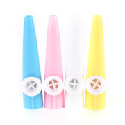 Strumento di accompagnamento per bambini Kazoo in plastica da 10 pezzi, consegna a colori casuale, 10PCS Kazoo