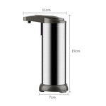 Dispenser automatico di sapone con sensore a infrarossi in acciaio inossidabile da 250 ml, 250ML