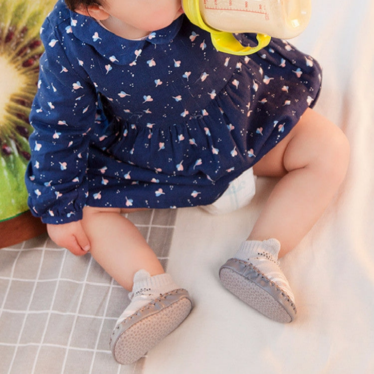 Calzini da pavimento antiscivolo in cotone per bambini, 11cm, 12cm, 13cm, 14cm