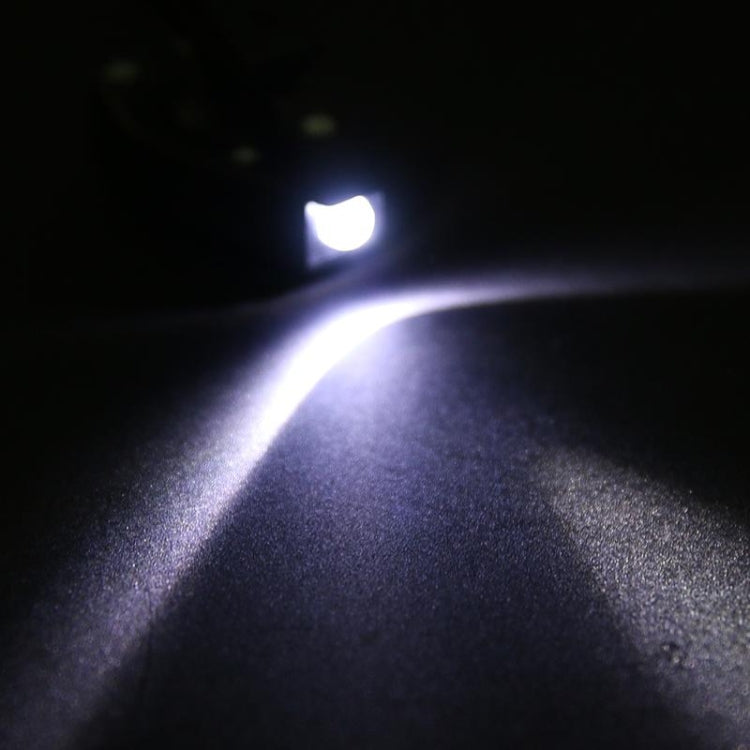 Mini torcia a LED regolabile per occhiali con clip per luce da lettura