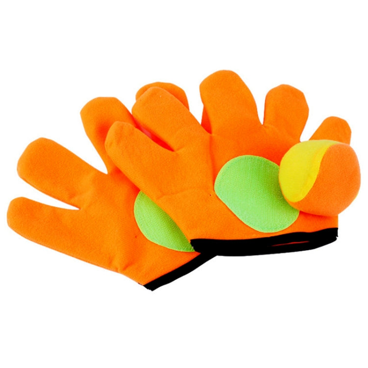 Set guanti peluche per catturare palline bambini S e L