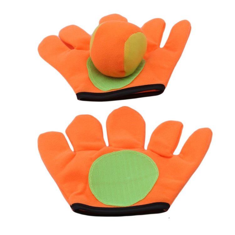 Set guanti peluche per catturare palline bambini S e L
