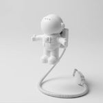Fantastico nuovo astronauta astronauta USB LED regolabile lampada da scrivania luce notturna per computer PC