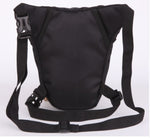 Borsa da gamba Motocross nera Borsa da guida per moto Marsupio da cavaliere Borsa multifunzione da esterno, multi-function bag