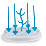 Stendino per biberon Asciugatrice per pulizia a forma di albero semplice Staccabile Utile porta ciuccio per capezzoli per tazza di latte per neonati, Infant Milk Cup Holder