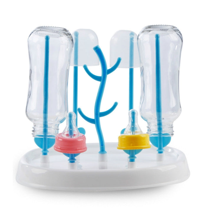 Stendino per biberon Asciugatrice per pulizia a forma di albero semplice Staccabile Utile porta ciuccio per capezzoli per tazza di latte per neonati, Infant Milk Cup Holder