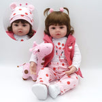 NPK Adorabile bambola realistica in silicone per bambina
