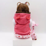 NPK Adorabile bambola realistica in silicone per bambina