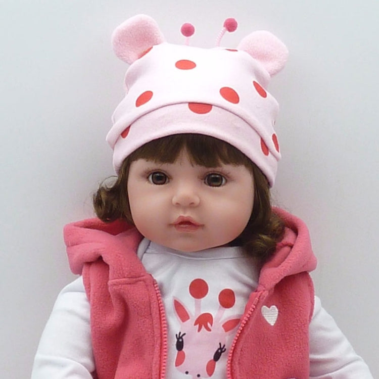 NPK Adorabile bambola realistica in silicone per bambina
