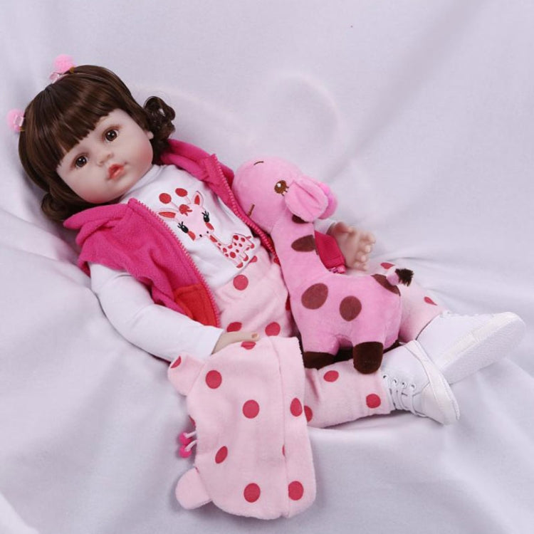 NPK Adorabile bambola realistica in silicone per bambina