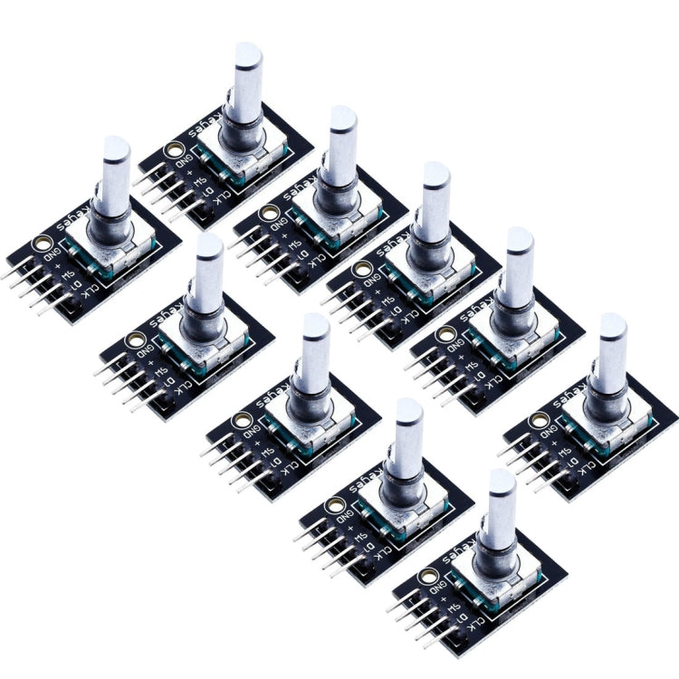 10 PCS KY-040 Modulo encoder rotativo a 360 gradi