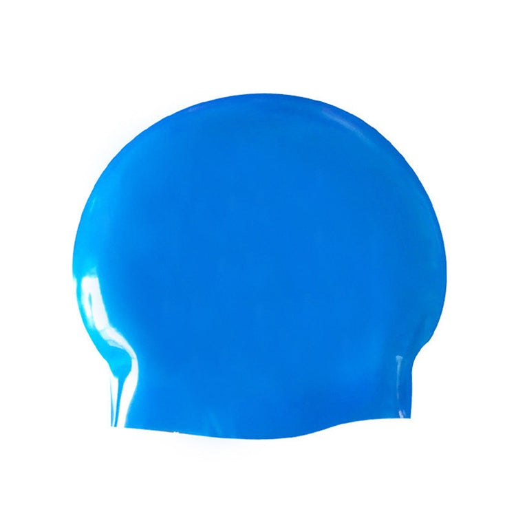 Cuffia da nuoto professionale in puro silicone lucido senza cuciture ad alta elasticità, Glossy Seamless (Blue), Glossy Seamless (White), Glossy Seamless (Pink), Glossy Seamless (Red), Glossy Seamless (Purple), Glossy Seamless (Yellow)