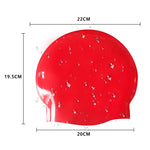 Cuffia da nuoto professionale in puro silicone lucido senza cuciture ad alta elasticità, Glossy Seamless (Blue), Glossy Seamless (White), Glossy Seamless (Pink), Glossy Seamless (Red), Glossy Seamless (Purple), Glossy Seamless (Yellow)