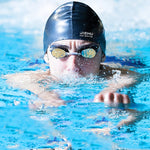Cuffia da nuoto in silicone con motivo delfino in versione allargata per uomo e donna, Enlarged Version (White), Enlarged Version (Pink), Enlarged Version (Silver), Enlarged Version (Black), Enlarged Version (Blue)