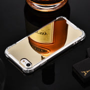 Custodia TPU acrilico con specchio per iPhone XR