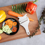 Pialletto per Cioccolato a Forchetta Grattugia per Formaggio in Acciaio Inox, Cheese Slicer 6