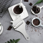 Pialletto per Cioccolato a Forchetta Grattugia per Formaggio in Acciaio Inox, Cheese Slicer 6