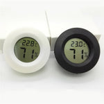 Termometro digitale per acquario LCD Strumento di misurazione della temperatura per accessori per terrari di acqua marina