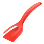 Set di 2 spatole per toast in silicone 2 in 1 e set di cucchiai