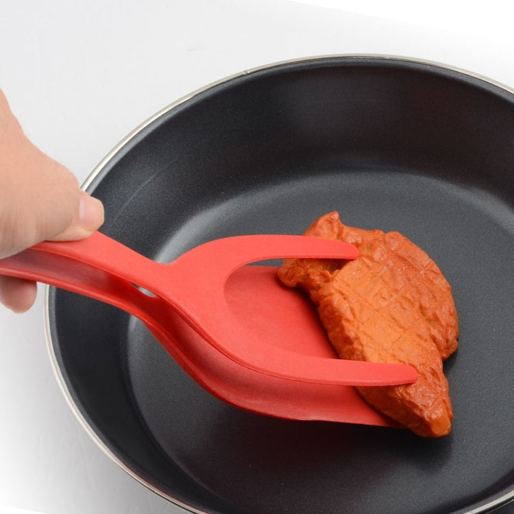 Set di 2 spatole per toast in silicone 2 in 1 e set di cucchiai