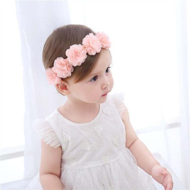Fascia per capelli per bambina, copricapo fatto a mano fai da te, accessori per capelli