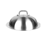 Padella antiaderente in acciaio inossidabile a nido d'ape per uso domestico, 32cm Pot (without Lid), Lid
