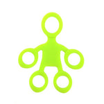 Anello di trazione per esercizi da polso con forza di dito in silicone umanoide, Humanoid Green, Humanoid Blue, Humanoid Orange