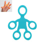 Anello di trazione per esercizi da polso con forza di dito in silicone umanoide, Humanoid Green, Humanoid Blue, Humanoid Orange