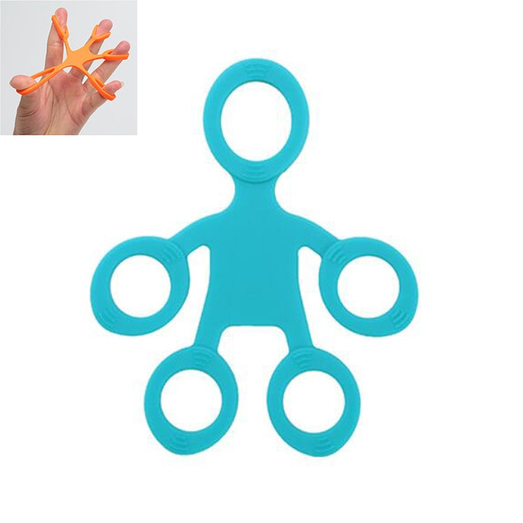 Anello di trazione per esercizi da polso con forza di dito in silicone umanoide, Humanoid Green, Humanoid Blue, Humanoid Orange