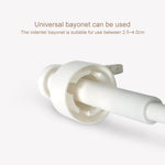 Testa della pompa dell'ugello del tipo di pressa per bottiglie quantitativa del consumo di carburante domestico da 5 pezzi, Plastic(White), Plastic(Black)