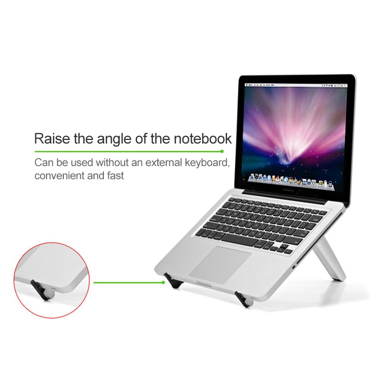 Staffa da tavolo per tablet PC portatile Staffa triangolare di raffreddamento