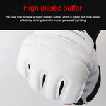Mezze dita Guanti da boxe da allenamento con sacchi di sabbia per adulti Guanti da sparring Taekwondo fitness in pelle PU, XS, S, M, L, XL, XXL