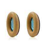 Cuffie antirumore in pelle di agnello per BOSE QC 15, 25, 35