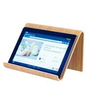 Supporto da tavolo in bambù per tablet