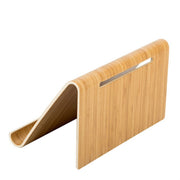 Supporto da tavolo in bambù per tablet