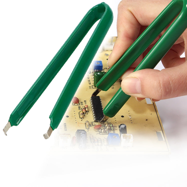 Pinzette per dissaldatura con estrattore chip IC PLCC