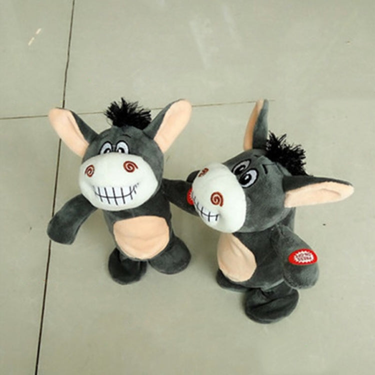 Giocattolo interattivo per animali domestici elettronico Smart Walking Talking Small Donkey Regalo di compleanno per bambini, Small Donkey