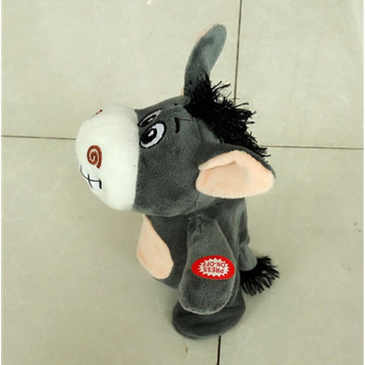 Giocattolo interattivo per animali domestici elettronico Smart Walking Talking Small Donkey Regalo di compleanno per bambini, Small Donkey