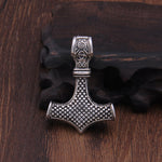 Collana con martello talismano protettivo vichingo con ciondolo Mjolnir