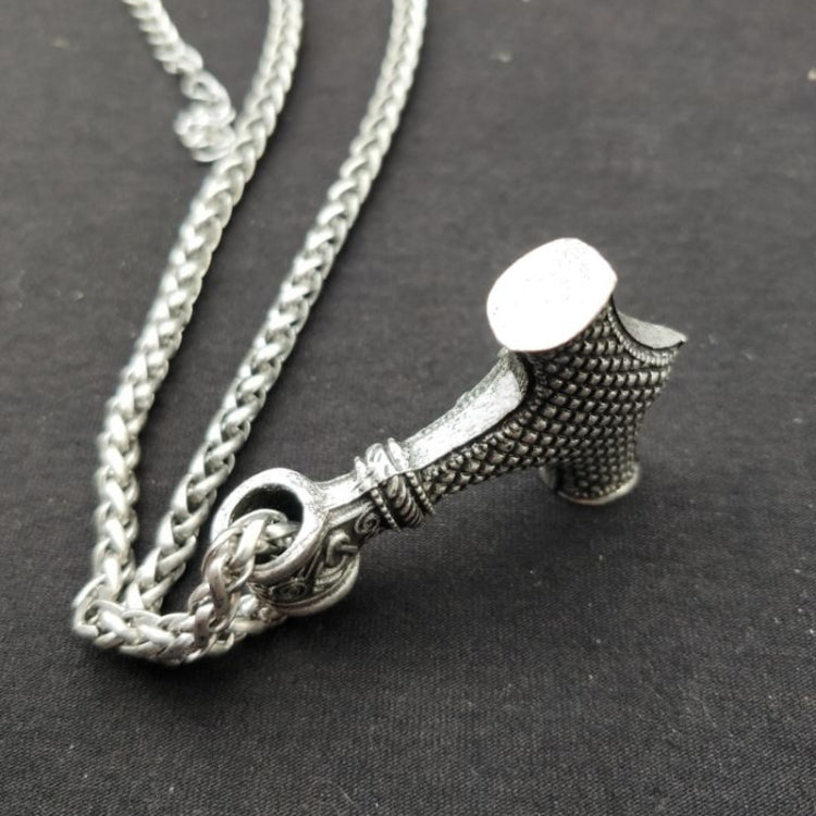 Collana con martello talismano protettivo vichingo con ciondolo Mjolnir