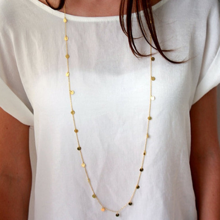 Collana lunga da donna in wafer