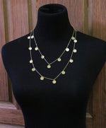 Collana lunga da donna in wafer