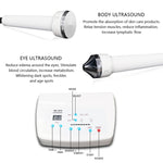 Macchina viso ad ultrasuoni 2 pezzi per cura pelle