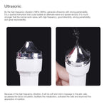 Macchina viso ad ultrasuoni 2 pezzi per cura pelle