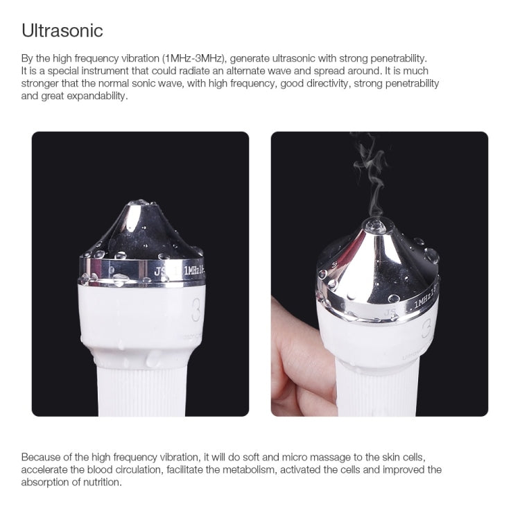Macchina viso ad ultrasuoni 2 pezzi per cura pelle